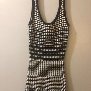 Houndstooth Bodycon dress